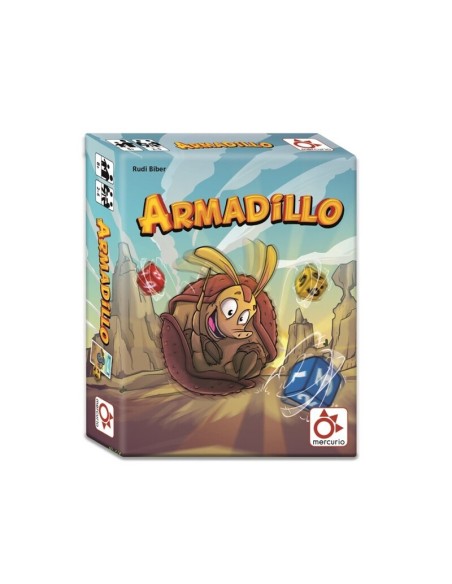 Armadillo es un juego de cartas de tentar la suerte. Editado por Mercurio.