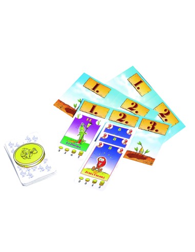 Bohnanza es un juego de cosechar judías y negociación. Editado por Mercurio.