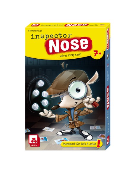 Inspector Nose  es un juego de deducción cooperativo. Editado por Mercurio.
