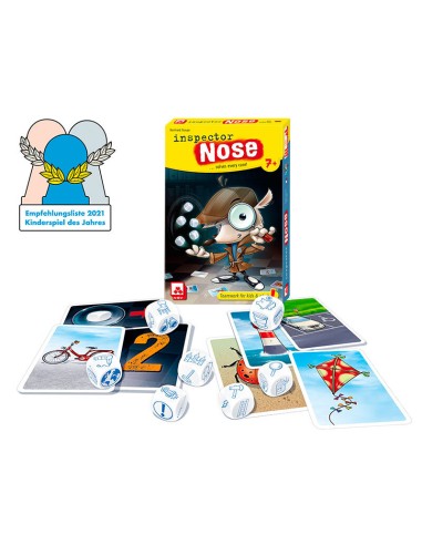 Inspector Nose  es un juego de deducción cooperativo. Editado por Mercurio.