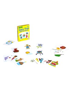 Cucu Tras ¿qué hay detrás" es un original y divertido juego de memoria. Editado por Mercurio. 2