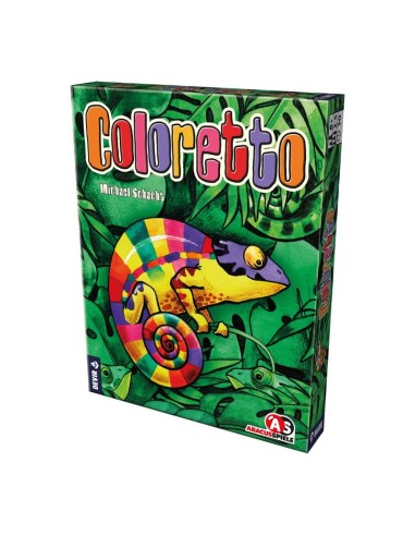 Coloretto es un juego de cartas de colección de sets. Editado por Devir.