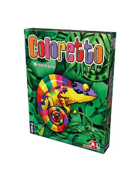 Coloretto es un juego de cartas de colección de sets. Editado por Devir.