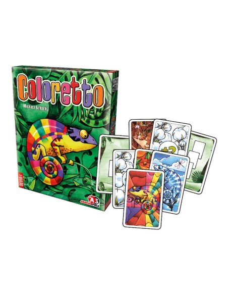 Coloretto es un juego de cartas de colección de sets. Editado por Devir.