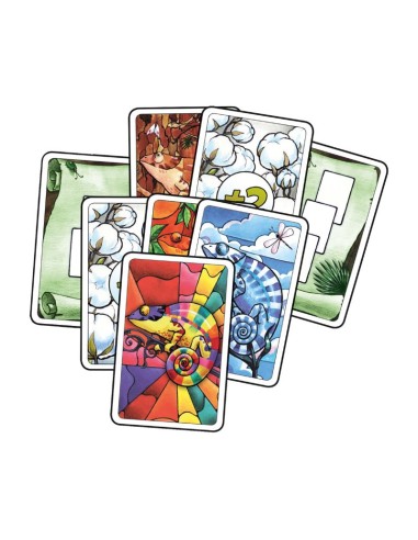 Coloretto es un juego de cartas de colección de sets. Editado por Devir.