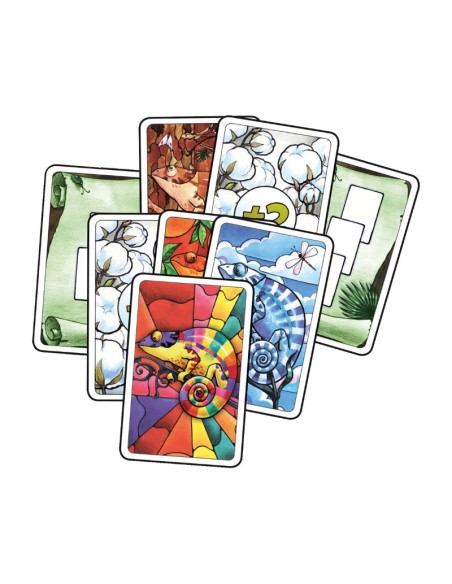 Coloretto es un juego de cartas de colección de sets. Editado por Devir.