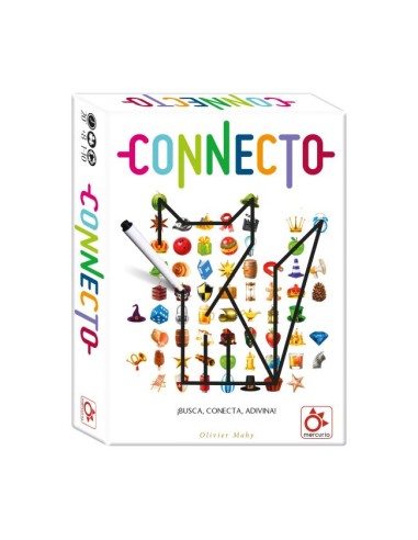 Connecto es un juego de rapidez y agudeza visual. Editado por Mercurio.