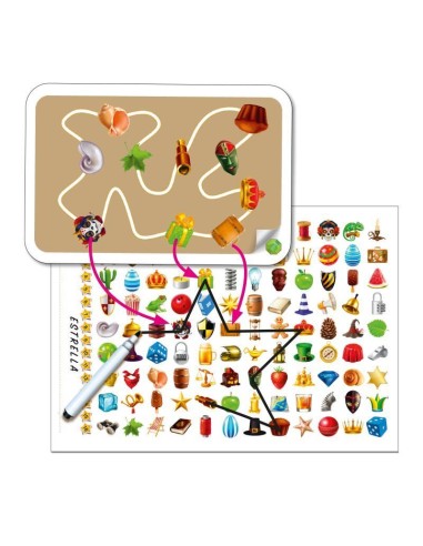 Connecto es un juego de rapidez y agudeza visual. Editado por Mercurio.