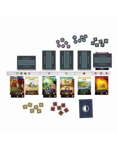 Imperium Legendarios es un juego de contstrucción de mazos que se puede jugar en solitario. Editado por Devir.