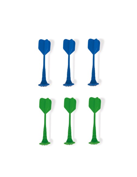 6 dardos magnéticos es un recambió para los juegos de dardos magnéticos de Janod.