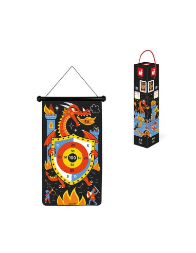 uego de dardos magnético Feria es un juego de puntería y habiliad para niños, de la marca Janod.