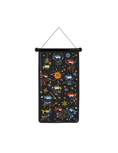 Juego de dardos magnético Ninjas es un juego de puntería y habiliad para niño de la marca Janod.