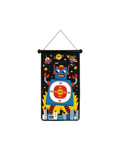 Juego de dardos magnéticos robots es un juego de puntería y habiliad para niño de la marca Janod. 2