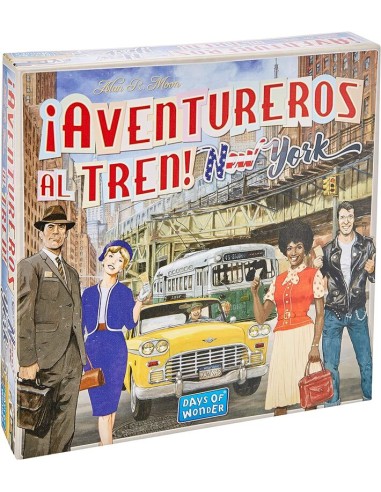 Aventureros al Tren New York es un juego independiente de la saga Aventureros al Tren, editada por Days of Wonders.