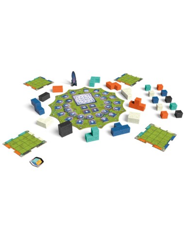 Monoltyth es un juego de lógica de 1 a 4 jugadores editado por CMON.