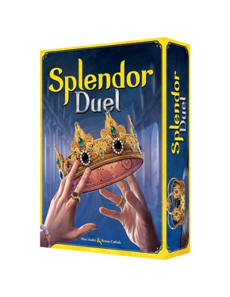 Splendor Duel es la versión para dos jugadores del conocido juego Splendor. Editado por Space Cowboys.