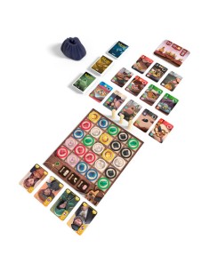 Splendor Duel es la versión para dos jugadores del conocido juego Splendor. Editado por Space Cowboys. 2