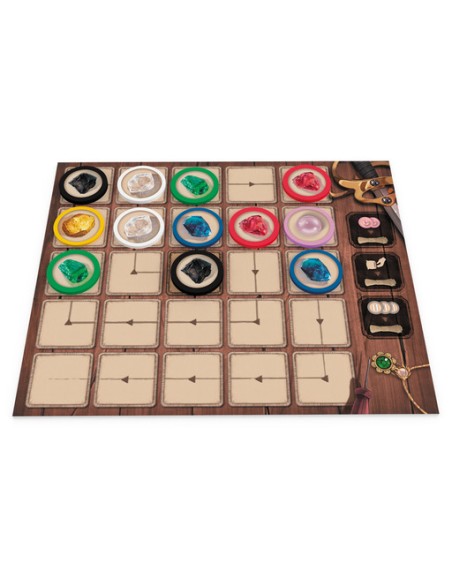 Splendor Duel es la versión para dos jugadores del conocido juego Splendor. Editado por Space Cowboys.