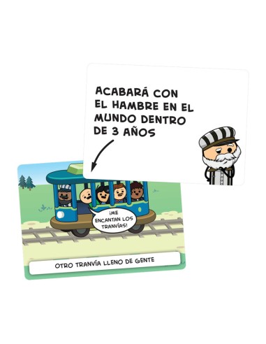 Tranvía Mortal es un juego de tranvías y dilemas morales, distribuido en España por Asmodee.