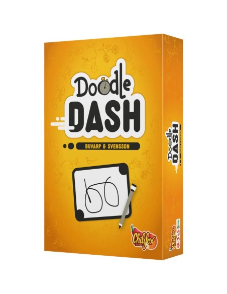 Doodle Dash es un divertido party de pintar. Editado por Asmodee.