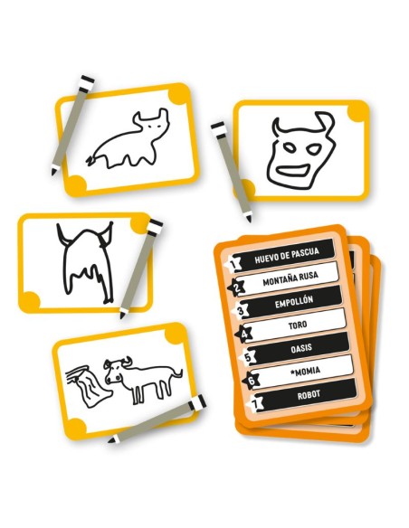 Doodle Dash es un divertido party de pintar. Editado por Asmodee.