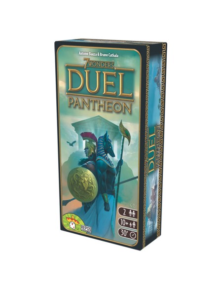 7 Wonders duel Pantheon es una expansión de 7 Wonders Duel.