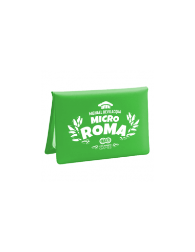 Micro Roma es un juego de cartas con mecánica de losetas. Editado por Cacahuete Games.