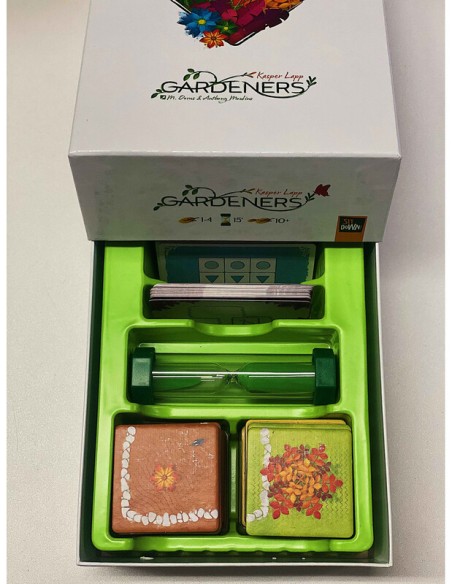 Gardeners es un juego cooperativo del crador de Magic Maze y editado por 2Tomatoes.