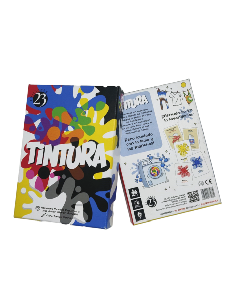 Tintura es un divertido juego de cartas.