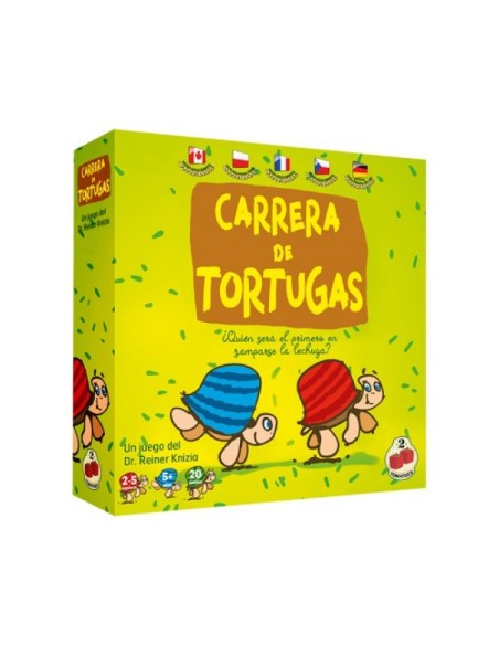 Carrera de tortugas es un entretenido de 2Tomatoes para todas las edades.