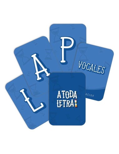 A Toda Letra es un divertido juego de rapidez distribuido por Lúdilo.