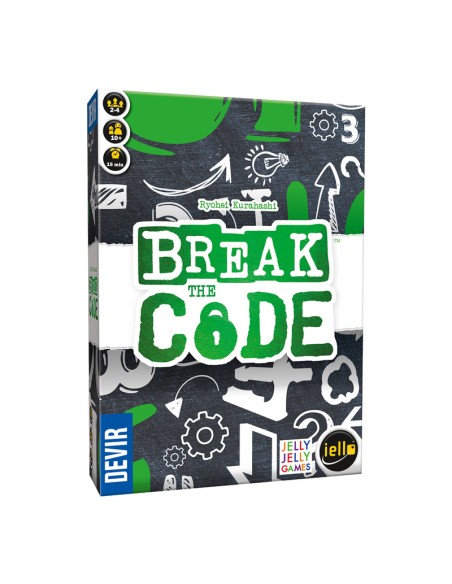 Break the code es un juego familiar de deducción. Editado por Devir.
