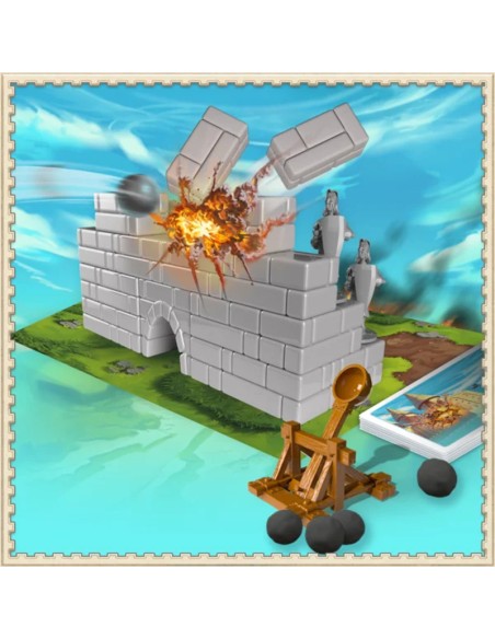 Castillos y catapultas es un juego de habilidad editado por SD Games