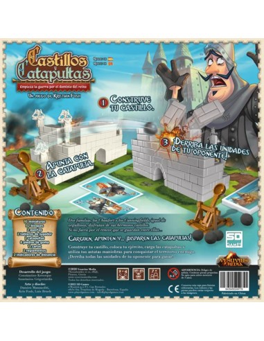 Castillos y catapultas es un juego de habilidad editado por SD Games