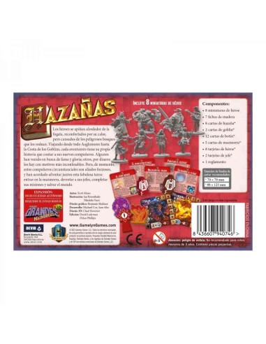 Pequeñas Grandes Mazmorras Heroes, es una expansión para Pequeñas Grandes Mazmorras. Editado por Devir.