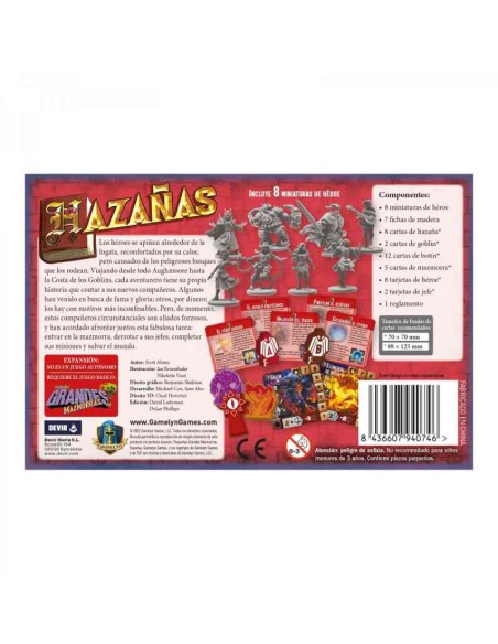 Pequeñas Grandes Mazmorras Heroes, es una expansión para Pequeñas Grandes Mazmorras. Editado por Devir.