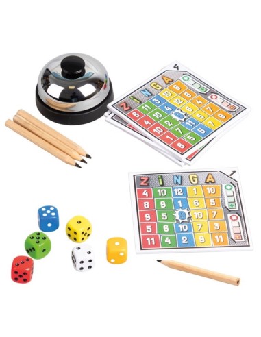 Zinga es un juego de dados y rapidez editado por Lúdilo-