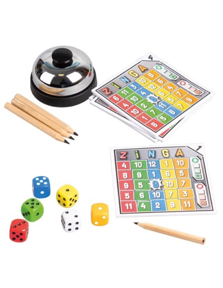 Zinga es un juego de dados y rapidez editado por Lúdilo-