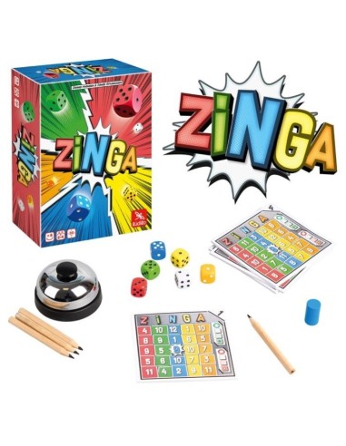 Zinga es un juego de dados y rapidez editado por Lúdilo-