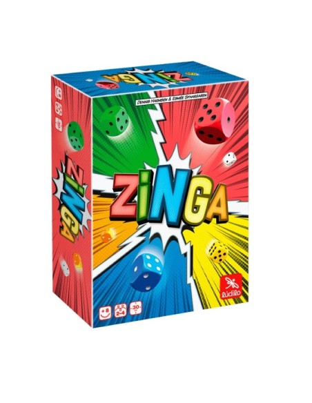 Zinga es un juego de dados y rapidez editado por Lúdilo-