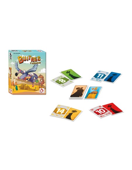 Buitres y suricatas es un divertido juego de colección de sets editado por Mercurio.