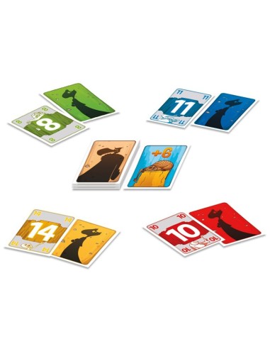 Buitres y suricatas es un divertido juego de colección de sets editado por Mercurio.