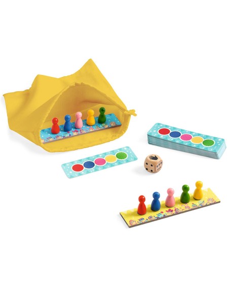 Carnaval Magnet es un juego de memoria de la editorial Djeco.