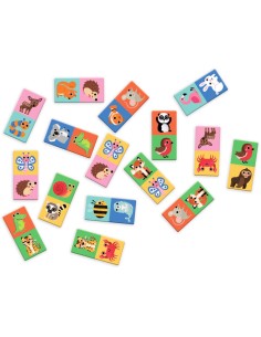 Cadomino es un juego de rapidez inspirado en el dominó. Editado por Djeco. 2