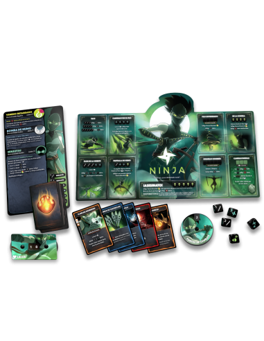 Ninja Vs Treant - Dice Throne es un juego de enfrentamiento de Delirium Games.