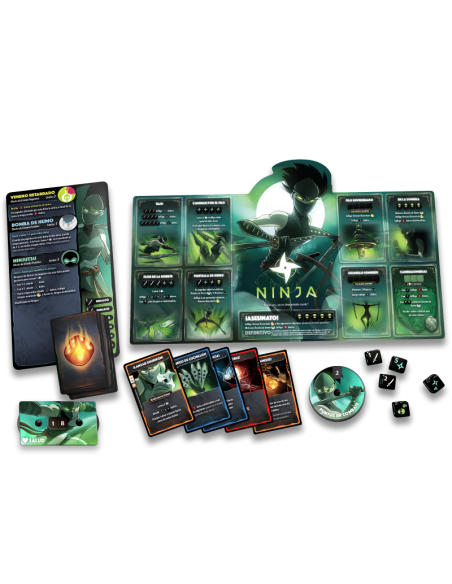 Ninja Vs Treant - Dice Throne es un juego de enfrentamiento de Delirium Games.
