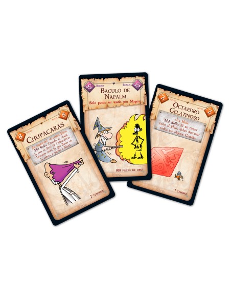 Munchkin es un juego de cartas con mucha interacción editado por Edge.