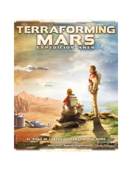 Terraforming Mars Expedición Ares es una versión independiente del aclamado juego Terraforming Mars.