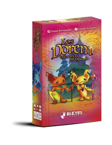 Los Dorem y la Runas Mágicas es un juego de gestión de cartas e interacción de la editorial Ibeyis Games.