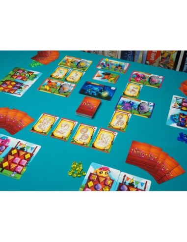 Los Dorem y la Runas Mágicas es un juego de gestión de cartas e interacción de la editorial Ibeyis Games.